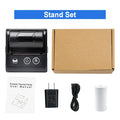 Mini Impressora Térmica de Recibos, Portátil, Sem Fio, Bluetooth, Android, IOS, Windows, USB, Pequenas Empresas, 58mm